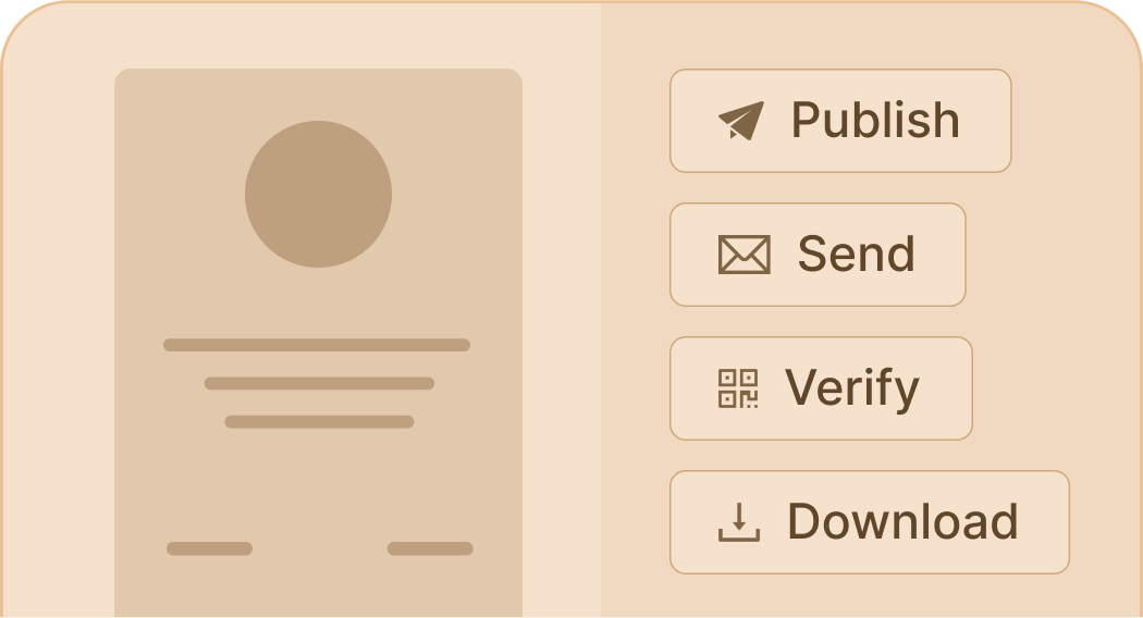 Issue participation certificates in minutes