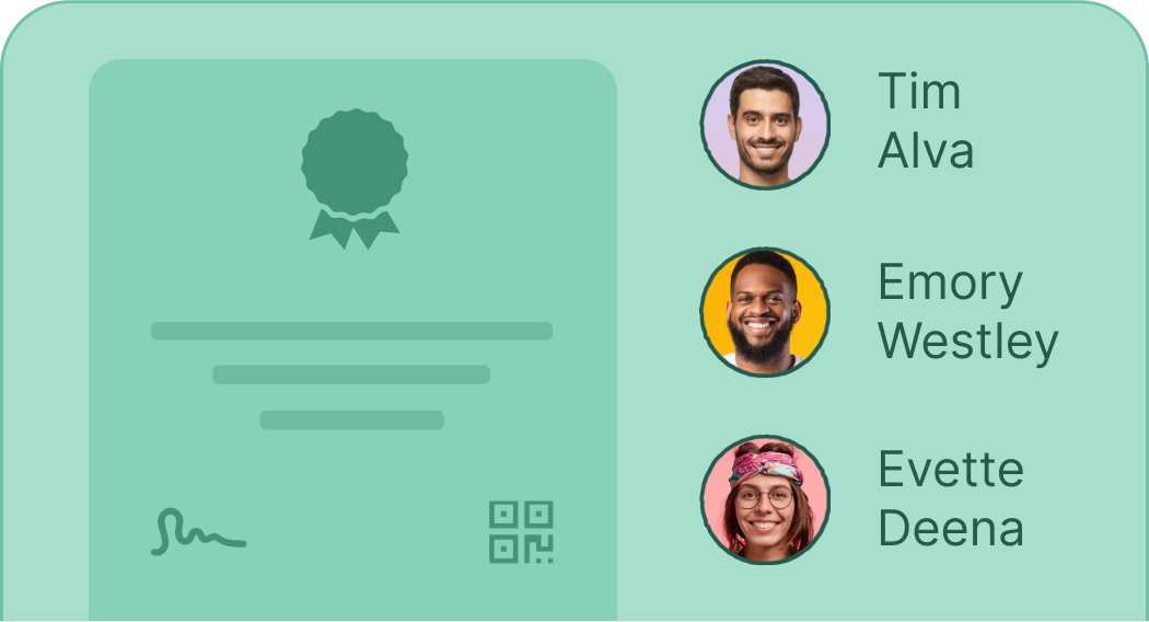 Give graduates proof of their skills