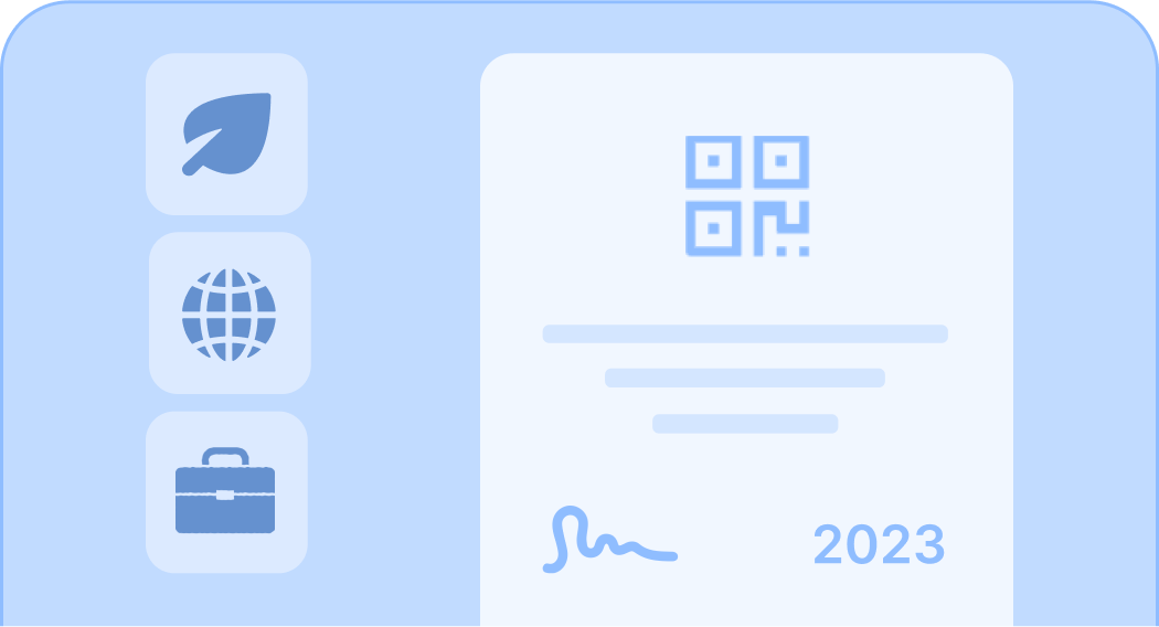 Replace paper certificates