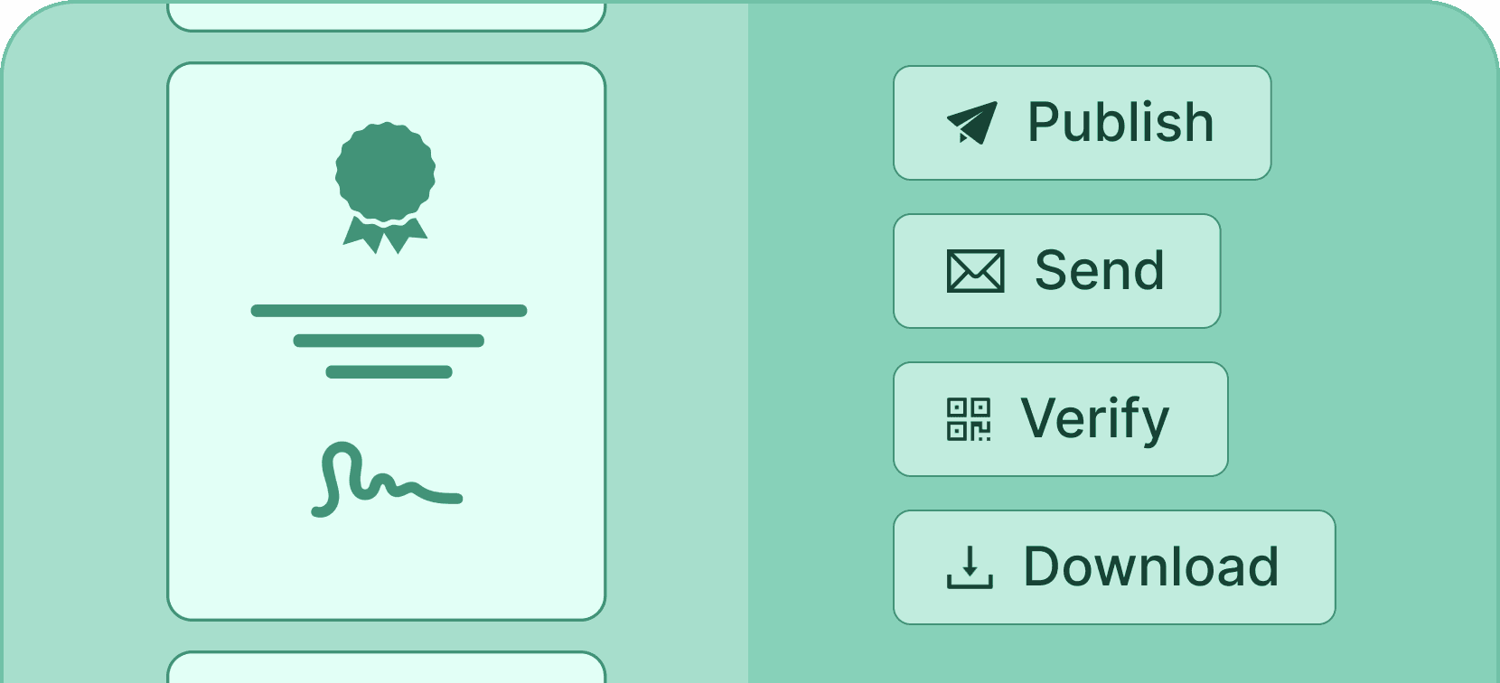 Manage credentials - Certifier features Manage credentials - Certifier features