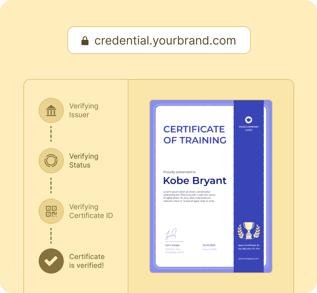 Issue secure credentials and prevent certificate fraud